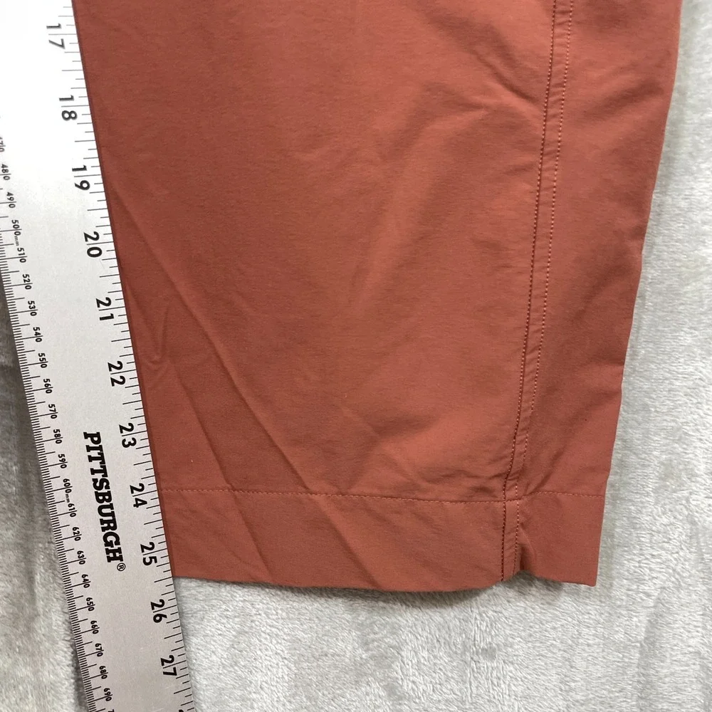 Lululemon Lightweight Mid-Rise Barrel-Leg Cropped Pant Women's Size 6 Copper